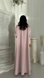 ⁦عباية كريب وردي⁩ - الصورة ⁦6⁩
