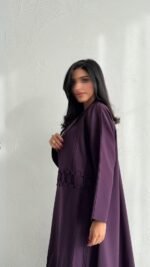 ⁦عباية كتان موف⁩ - الصورة ⁦3⁩