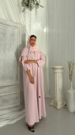 ⁦عباية كريب وردي⁩ - الصورة ⁦2⁩