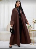 ⁦عباية شتوي جوخ قصة بليزر⁩ - الصورة ⁦3⁩