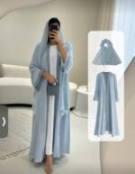 عباية سماوي نسائية
