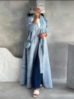 عباية فضفاضة مشجرة