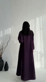 ⁦عباية كتان موف⁩ - الصورة ⁦2⁩