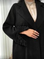 ⁦عباية شتوي جوخ قصة بليزر⁩ - الصورة ⁦2⁩