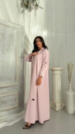 ⁦عباية كريب وردي⁩ - الصورة ⁦5⁩
