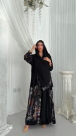 ⁦عباية مخمل قطيفة⁩ - الصورة ⁦6⁩