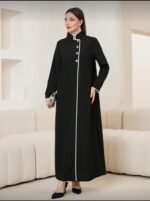 عباية سوداء شتوي