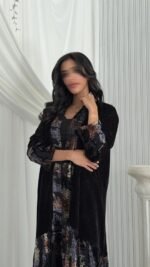 ⁦عباية مخمل قطيفة⁩ - الصورة ⁦5⁩